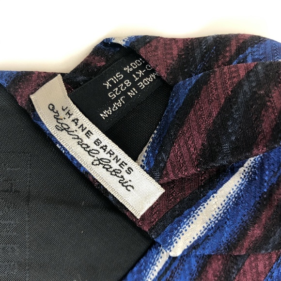 ViNtAgE Jhanes Barnes Silk Made Japan - Picture 4 of 4